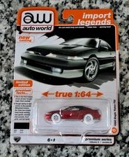 2024 AW AUTOWORLD RELEASE 3 1990 EAGLE TALON TSI ULTRA RED CHASE  1/64 64452