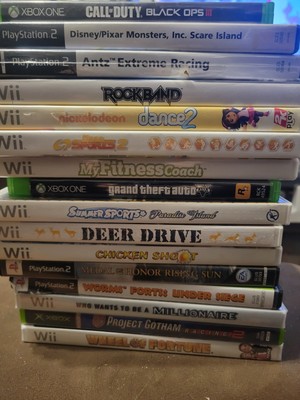 Games Ps2/wii/xbox One