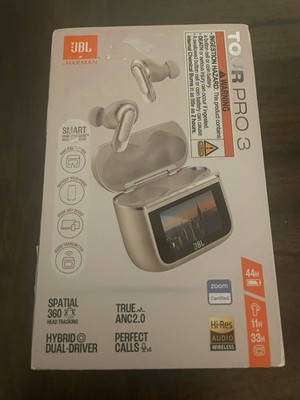 JBL Tour Pro 3 - True Wireless Noise Cancelling Earbuds - Latte