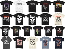 Pre-Sell Misfits Music Punk Rock Band Licensed T-shirt