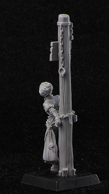 Bruder Vinni Miniaturen Mädchen auf dem Spiel Pranger