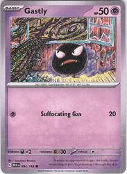 Gastly 092/165 Scarlet & Violet 151 Common