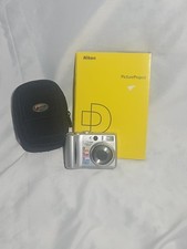 Nikon Digital Camera Coolpix 5200 5.1MP Silver UNTESTED No Charger