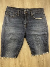 Old Navy Men s Blue Denim Jean Shorts Size 36x32