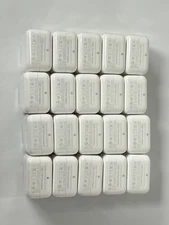 LOT of 20 Apple 12W USB Power Adapter Original for (iPhone iPad)- White - A1401