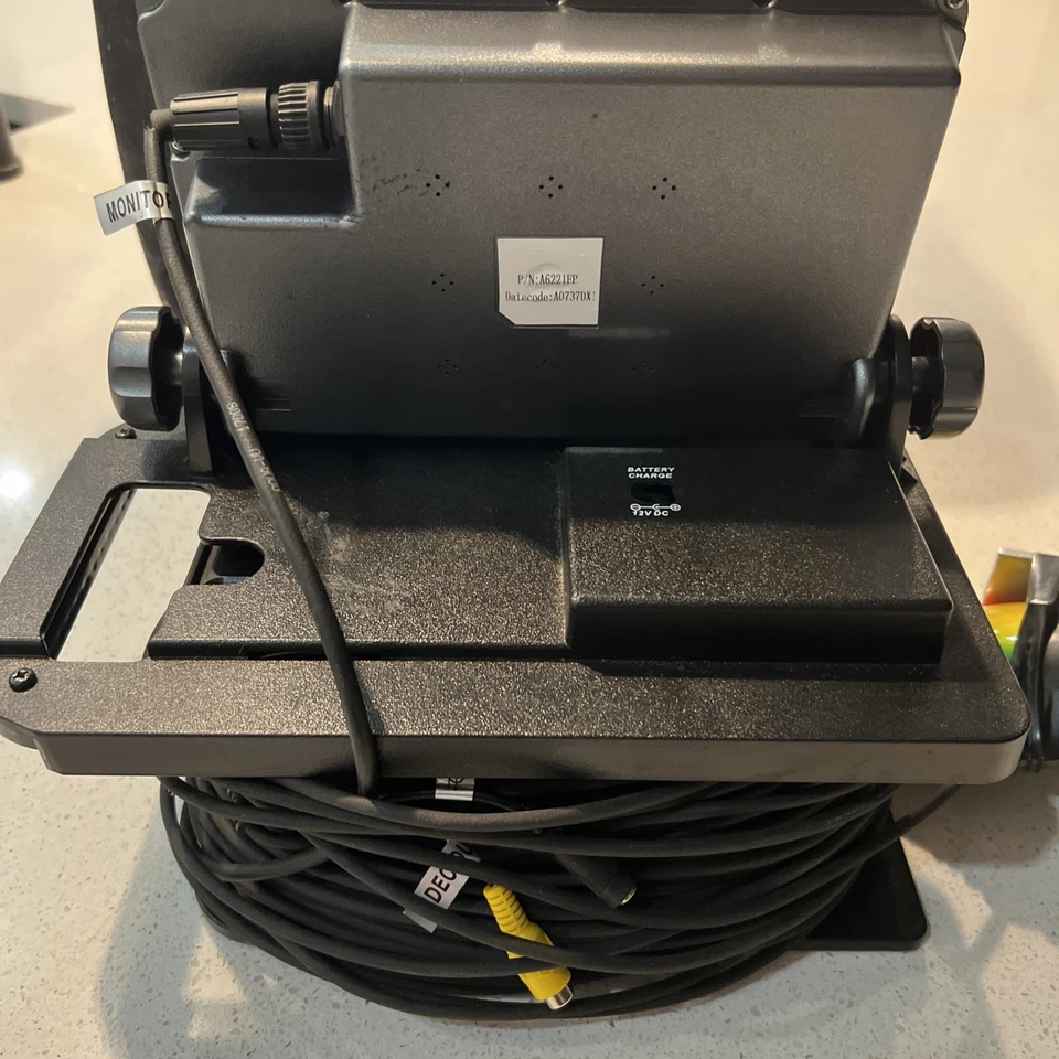 Sistema de visualización submarina Aqua Vu AV6221FP pantalla LCD de 7 pulgadas Foto 3 de 4