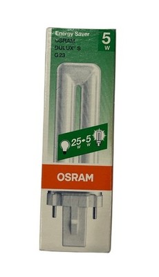 OSRAM DULUX S G23 5W Energy Saver Bulb