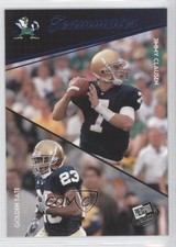 2010 Press Pass Teammates Blue Jimmy Clausen Golden Tate #95 0b9