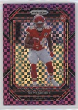 2022 Panini Prizm Rookies Purple Power Prizm 16/49 Skyy Moore #331 1l8o
