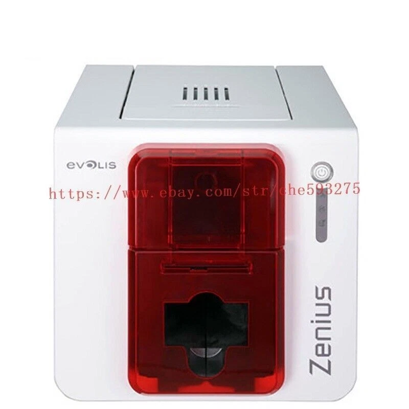 Evolis Zenius Direct-to-card ID Card Printer Single Sided USB Ethernet 300DPI - Image 3 of 4
