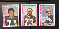 CINCINNATI BENGALS 1978 VINTAGE TOPPS NFL FOOTBALL THREE 3 CARD LOT SEE PICS