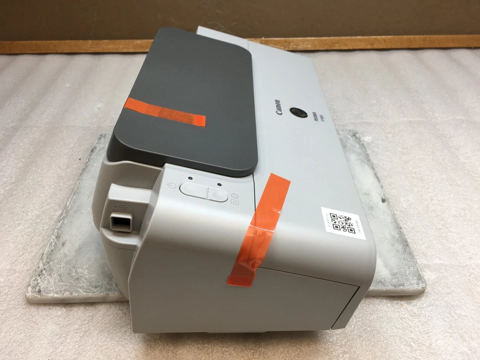 Canon PIXMA IP1600 Digital Photo Inkjet Printer New Unused Gray - Image 3 of 4