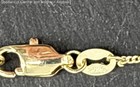 2 Piece 925 Yellow Gold Plated CZ 12.4-9.7mm Jewelry w/ Necklace, Ring 7.8g — photo 4