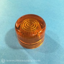 Orange Push Button Cap, Illuminated USIP
