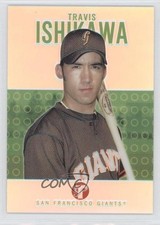 2003 Topps Pristine Uncirculated Refractor 1553/1599 Travis Ishikawa #140 0f8