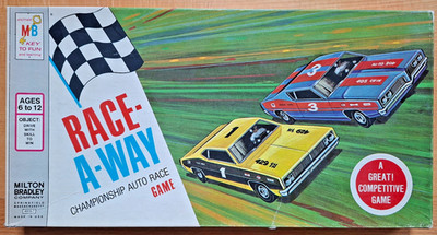 Race-A-Way Championship Auto Race - Milton Bradley / MB - von 1973