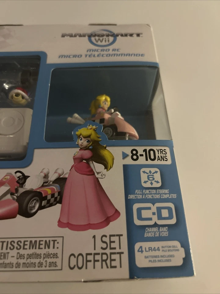 EXCLUSIVO OBJETIVO 2011-Princess Peach-Mario Kart Wii-Air Hogs/Spin Master ¡Raro! Foto 2 de 4