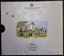 Winnie The Pooh 2020 Complete 3-Coin Colored Pack Set Royal Mint BUNC Sealed