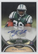 2011 Bowman Sterling Auto Black Refractor 7/50 Bilal Powell #BSA-BP Auto 0k3