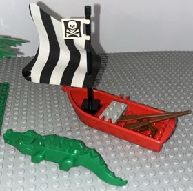 Lego 6262 Pirates I Islanders King Kahuka's Throne Complete Set Minifigures