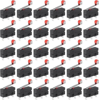 KW12 3 Micro Limit Switch 30pcs AC 250V 5A SPDT 1NO 1NC Ro Color: KW12-3 30PCS