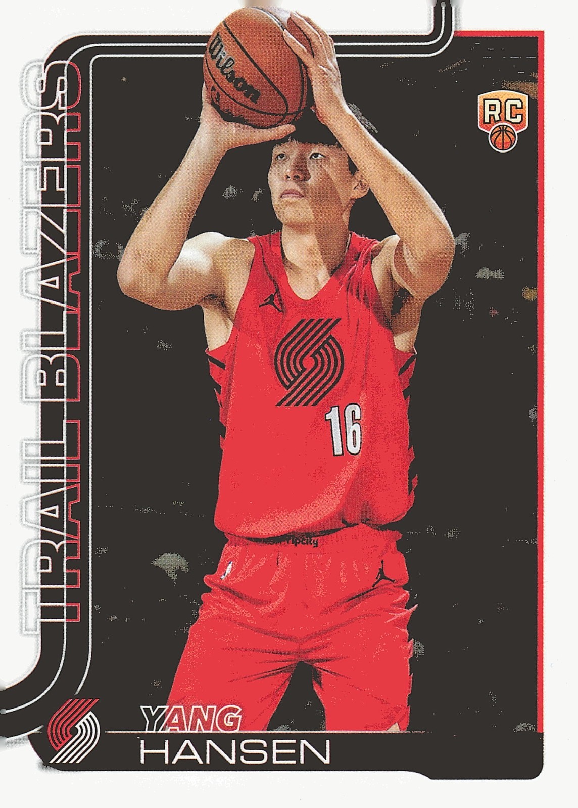 2025-26 Topps - Yang Hansen #216 (RC) Portland Trailblazers Rookie NBA