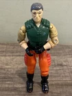 Vintage Hasbro GI JOE  HOT SEAT v1 Action Figure - 1989 - Incomplete