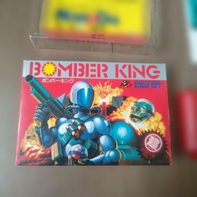 Bomber King Famicom Japan CIB Complete in Box Tested Working NTSC-J
