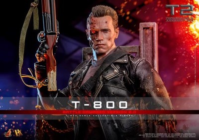 New Hot Toys DX46 1/6 Terminator 2: Judgment Day T-800 Battle