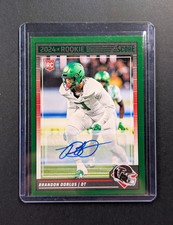 Panini 2024 Score Brandon Dorlus Rookie Auto Atlanta Falcons Football Card #346. rookie card picture