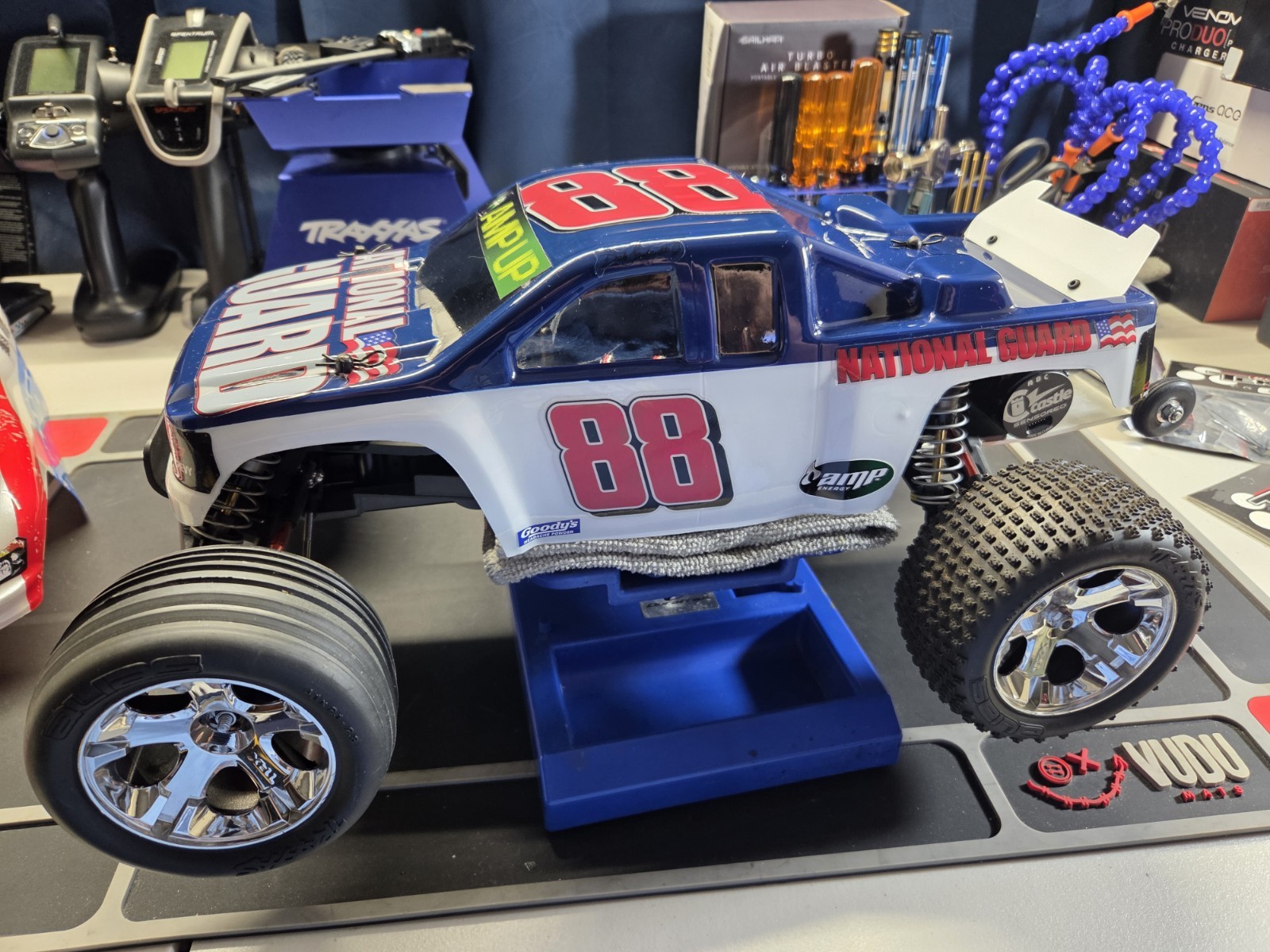 Traxxas National Guard #88 2WD Brushless Off-Road Truck Chevrolet Replica