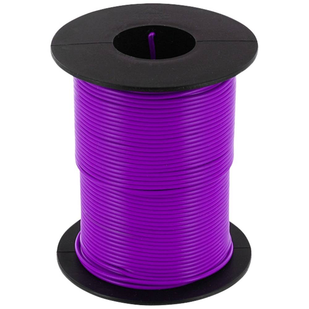 Fil de câblage econ connect KL025VIO50 violet 0.25 mm² pour éviter les erreurs de circuit