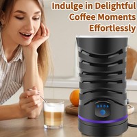 MilchaufschäUmer MilchschäUmer Elektrischer Edelstahl Latteart AufschäUmer Milch
