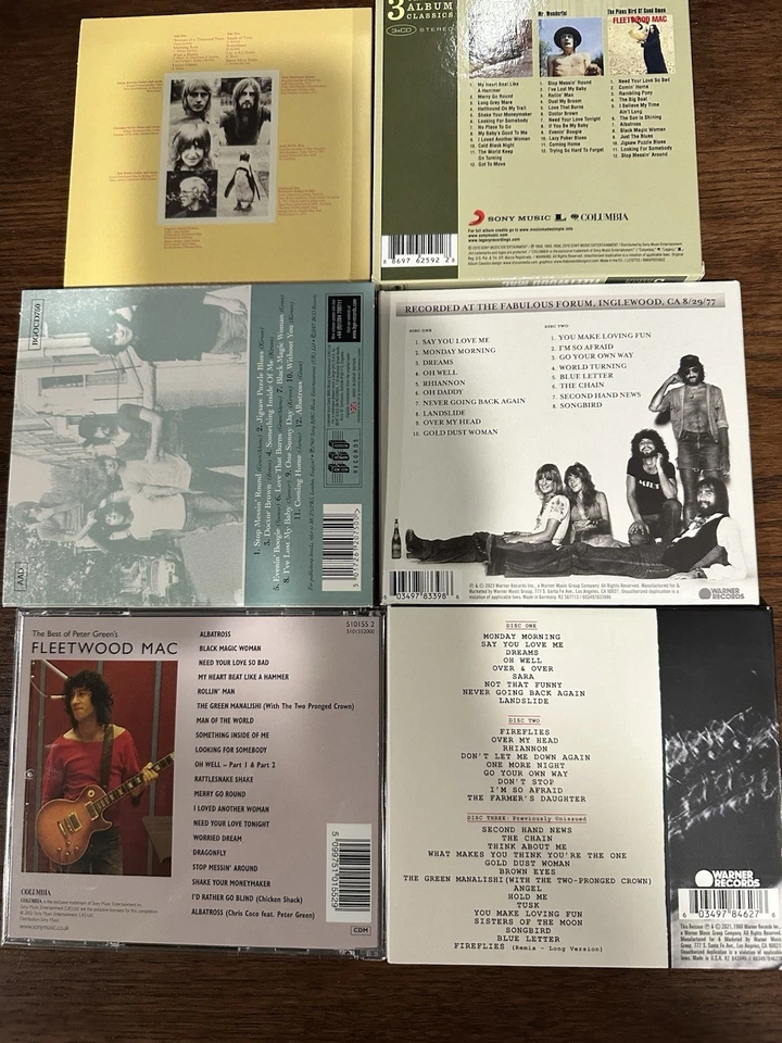 FLEETWOOD MAC Lot of 12 CDs!!! Foto 4 de 4