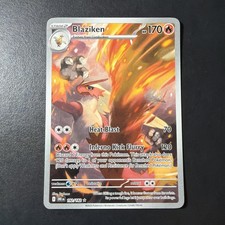 Blaziken Holo Illustration Rare SV10: Destined Rivals 192/182 NM