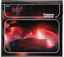 Trapper Keeper Binder, Stranger Things, 1 Inch Binder with Folders Clipboard