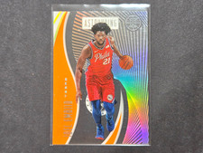 Joel Embiid 2019-20 Panini Illusions Astounding ORANGE Parallel #7
