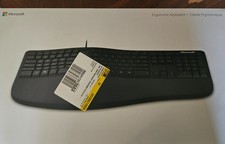 Microsoft LXM-00001 USB 2.0 Ergonomic Keyboar...