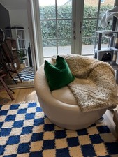 Urban Outfitters boucle swivel chair