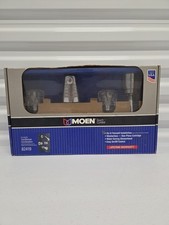 Moen 82419 Two-Handle Tub Shower Faucet Combination Set Vintage NOS Clear Knob