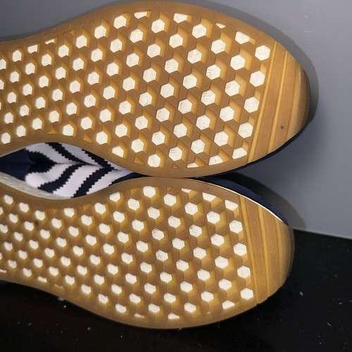 Tenis universitarios para hombre ADIDAS Iniki Runner Boost azul marino blanco talla US 13 #37658 - Imagen 12 de 13