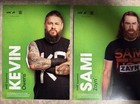 Bret “The Hitman” Hart Poster. River City Wrestling Sami Zayn Kevin Owens Cards. — photo 2