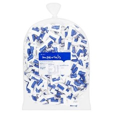 Lichfields Mint Imperials 2kg Bag (Hard Peppermint Sweets, Bulk)