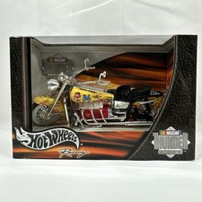 Hot Wheels Diecast 1:18 - Motorcycle - Thunder Rides - 36 Ken Schrader 2002 