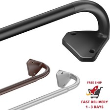 Barras de cortina, barras de cortina opacas ajustables inoxidables