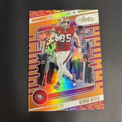 2024 Panini Absolute - George Kittle #92 Spectrum Orange /75