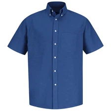 Red Kap Men's Short Sleeve Executive Oxford Dress Shirt