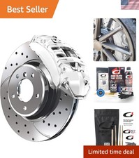 High Temp Brake Caliper Paint Kit - Gloss White Durable Epoxy - 354ml