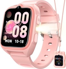 Montre Connectée Enfant avec Emplacement Carte SIM, LBS+WIFI+GPS TrackerMontre SOS Appel d'urgence