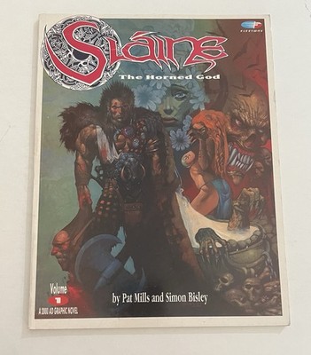 Slaine: The Horned God Vol. #1-3 +The King SE - Pat Mills - Simon Bisley - Fabry